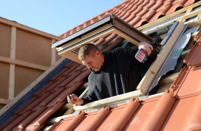 Pose de fenêtres de toit Velux à Choranche
